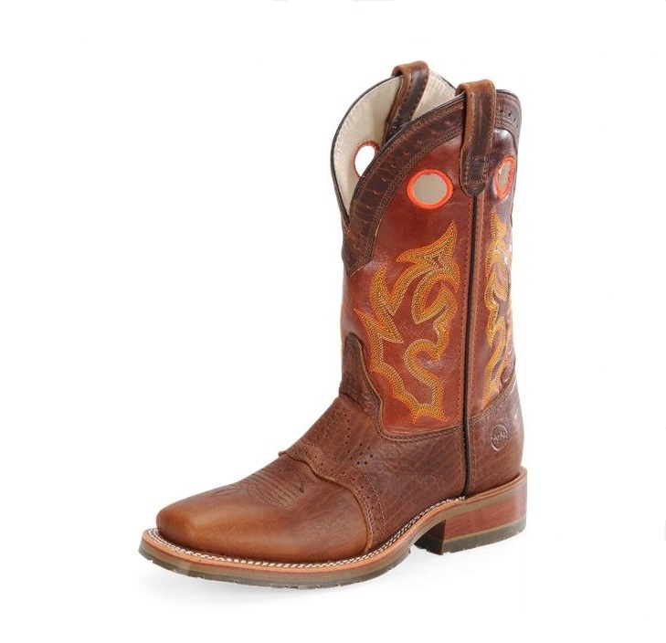 double h men's wide square toe ice roper