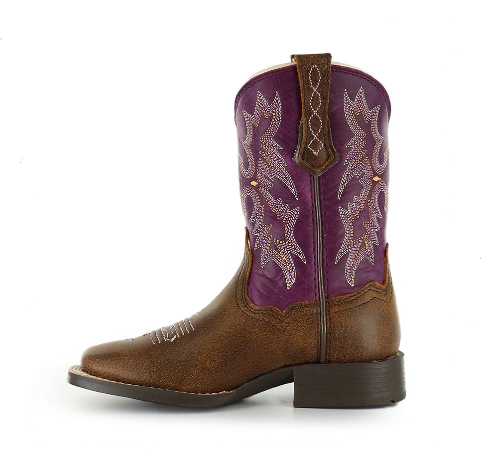 ariat boots purple