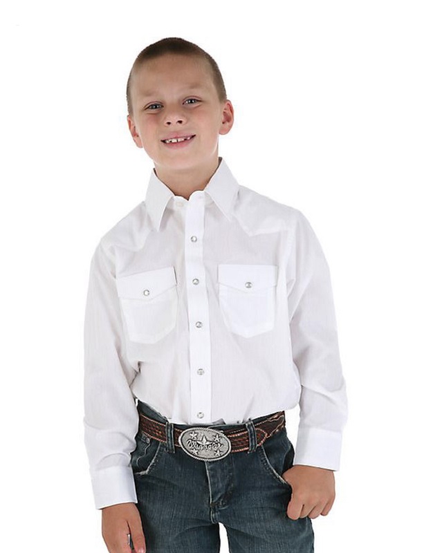 wrangler pearl snap western shirts