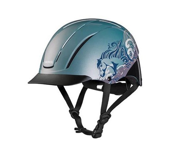 Troxel Riding Helmet Spirit Sky Dreamscape Horse Safety Low Profile Small 