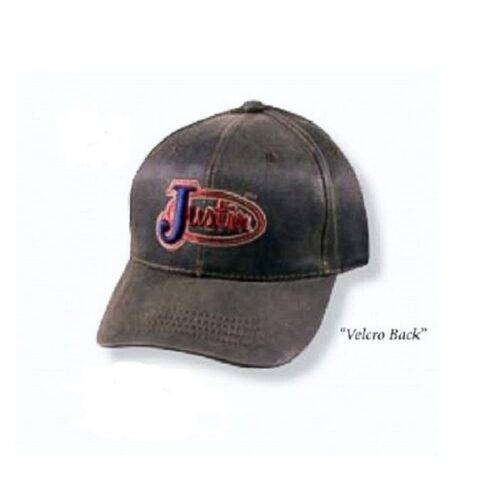 Justin Ball Cap Brushed Cotton Brown 