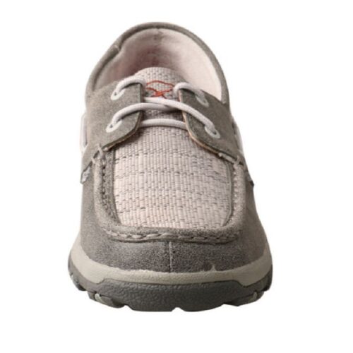 Women's Twisted X Grey Moccasin