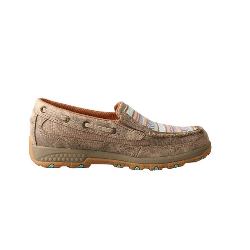 twisted x women's boat shoes