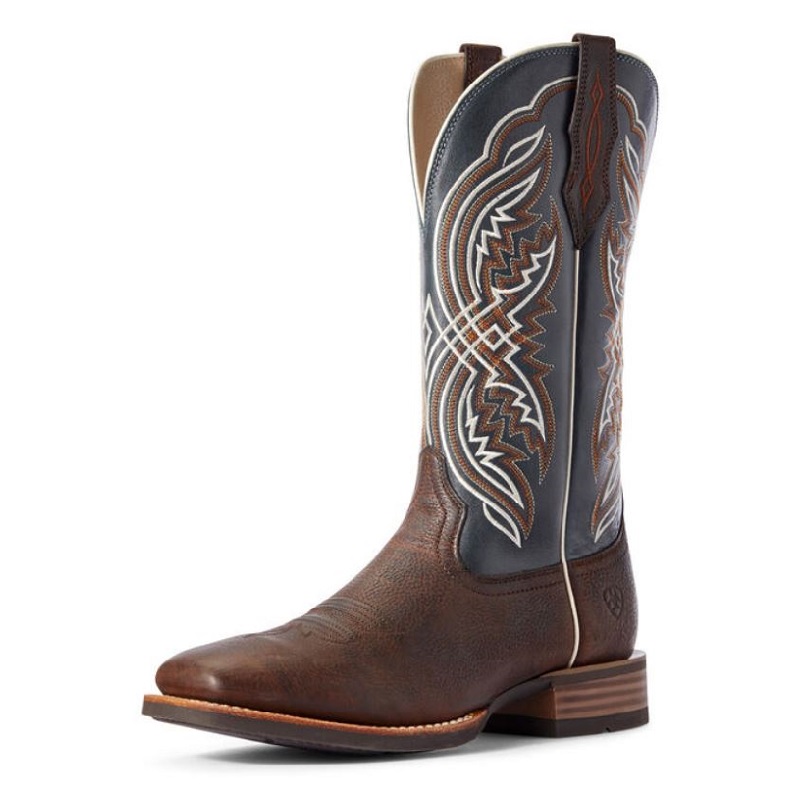 mens square toe boots ariat