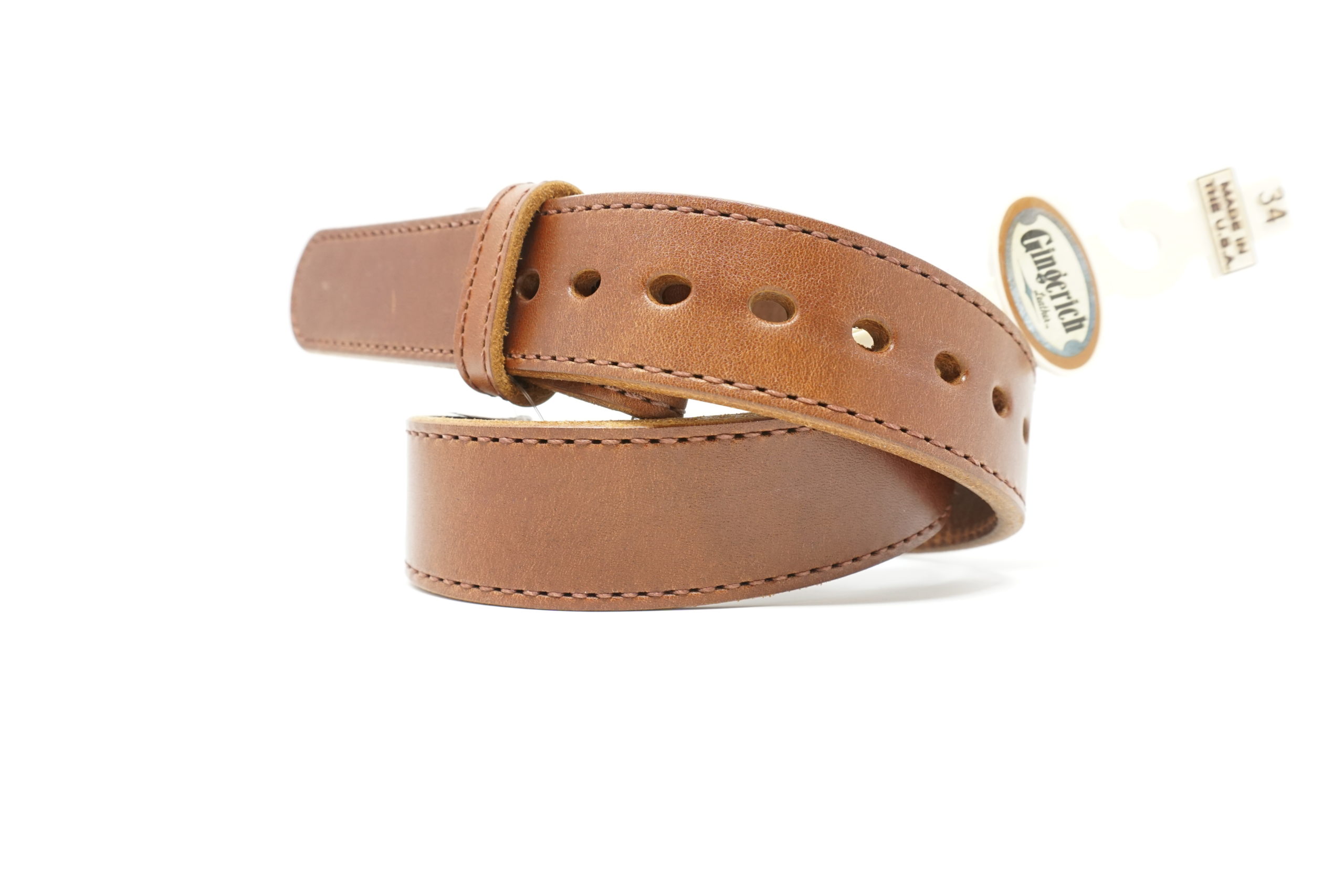 mens light brown belt