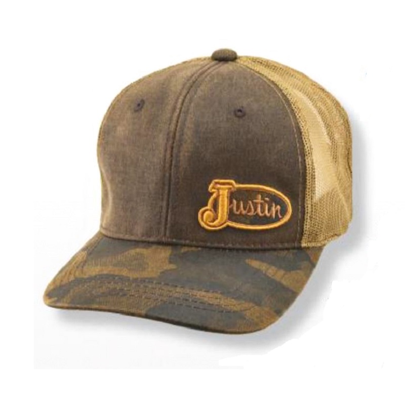 Justin Brown Camo Bill Cap at Silver 