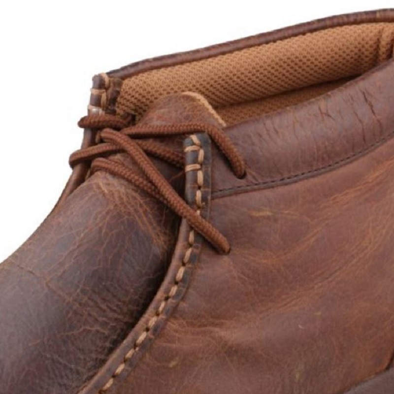 Men's Copper Chukka Driving Moccasin at Silver Spur in Waterloo Iowa