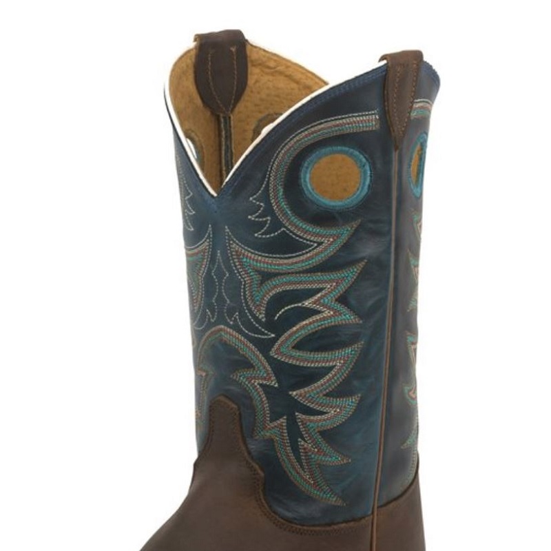 justin boots teal