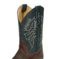 Men's Justin Check Yes Brown Boot