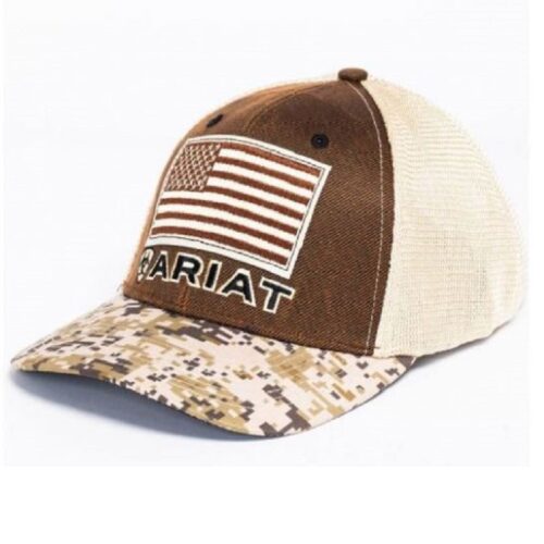 Ariat Digital Camo Snapback Cap at 