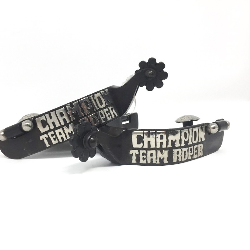 Men's Team Roping Trophy Spur 287121 at Silver Spur Shop in Waterloo