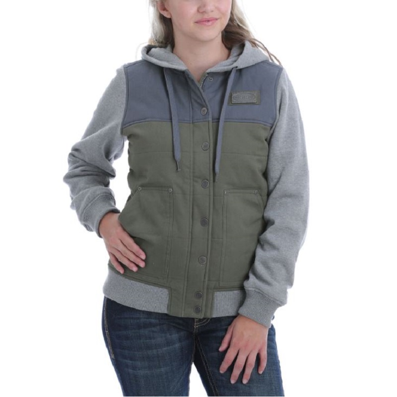 ladies sweatshirt jacket