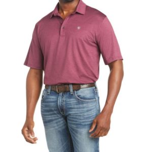 Men's Ariat Rose Charger Polo Shirt at 
