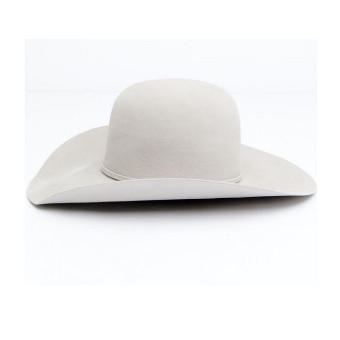 Rodeo King Hat 7X Silver Open Crown 