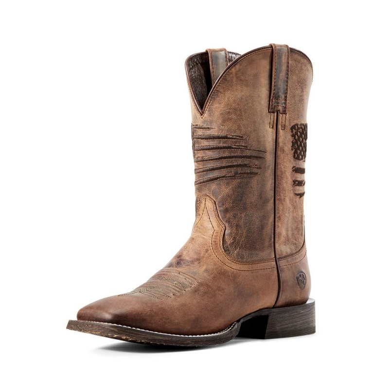 Men's Ariat Circuit Patriot Boot 10029699 at Silver Spur in Waterloo IA