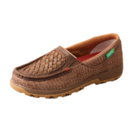 Twisted X Women's Woven Brown Moccasin WXC0009