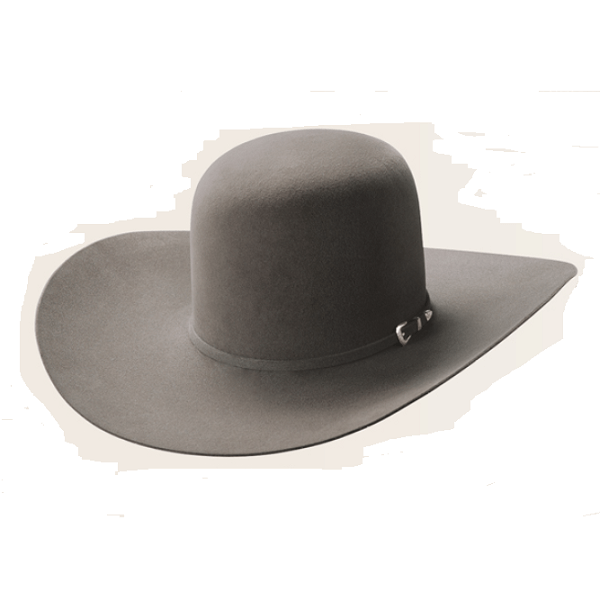 10X Rodeo King Slate Hat Open Crown at 