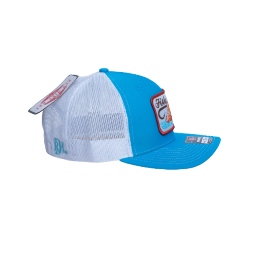 Red Dirt Red Fish Cyan/White Cap