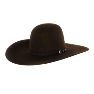 JB Hat Brim Shape square front rounded back, hand creased at Silver Spur